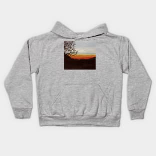 Smoky Mountains Sunrise Kids Hoodie